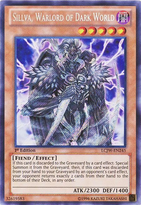 Sillva, Warlord of Dark World [LCJW-EN245] Secret Rare | Card Merchant Takapuna