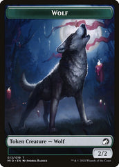 Wolf (013) // Treasure (015) Double-Sided Token [Challenger Decks 2022 Tokens] | Card Merchant Takapuna