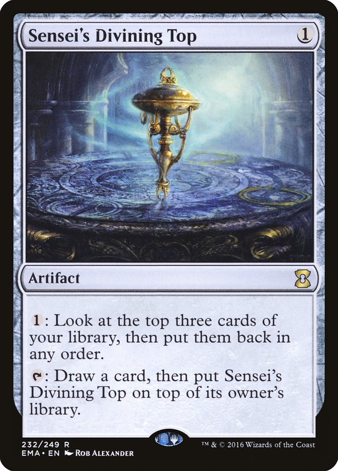 Sensei's Divining Top [Eternal Masters] | Card Merchant Takapuna