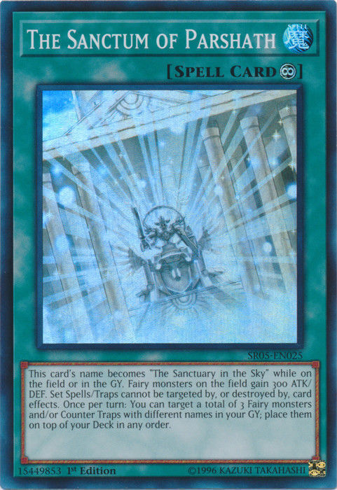 The Sanctum of Parshath [SR05-EN025] Super Rare | Card Merchant Takapuna