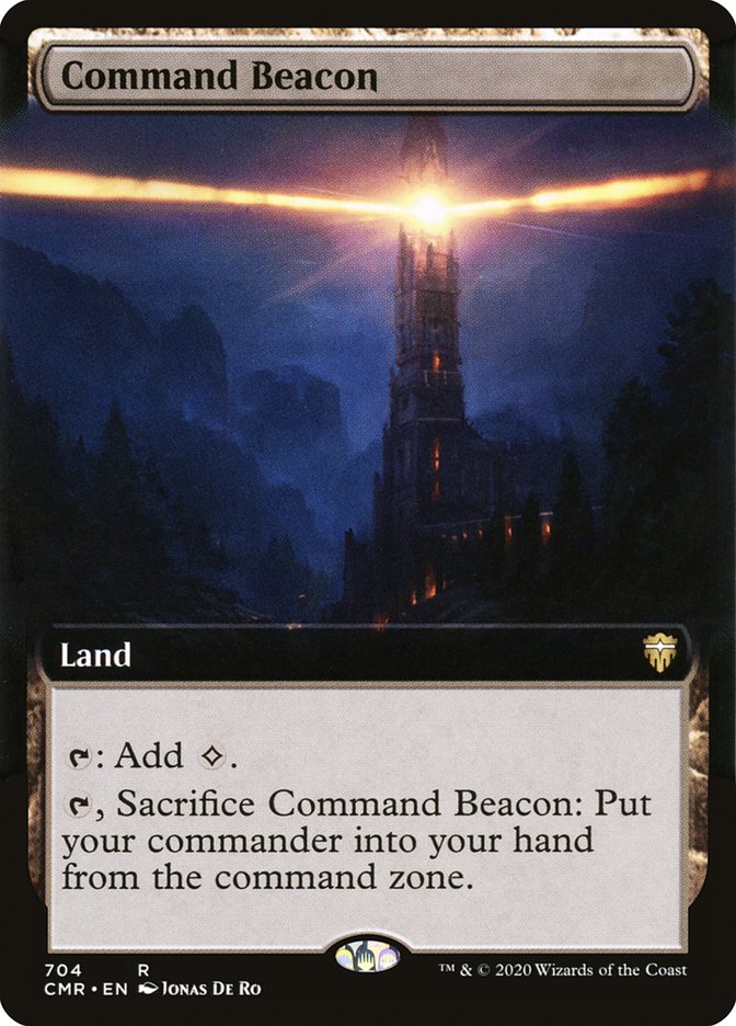 Command Beacon (Extended Art) [Commander Legends] | Card Merchant Takapuna