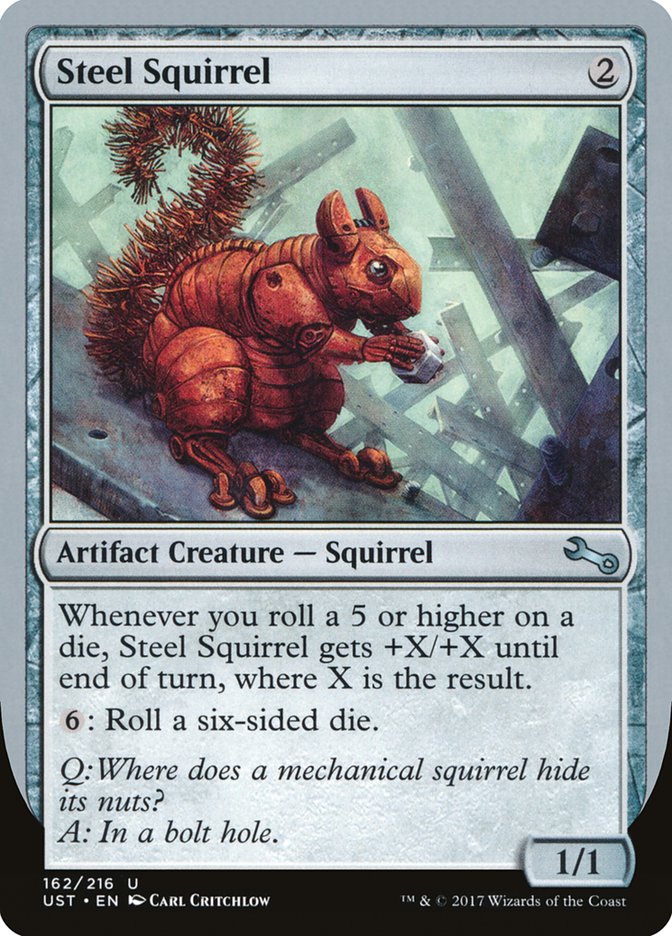 Steel Squirrel [Unstable] | Card Merchant Takapuna