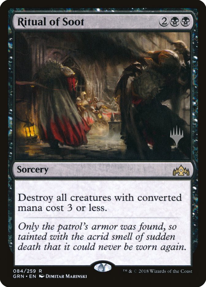 Ritual of Soot (Promo Pack) [Guilds of Ravnica Promos] | Card Merchant Takapuna