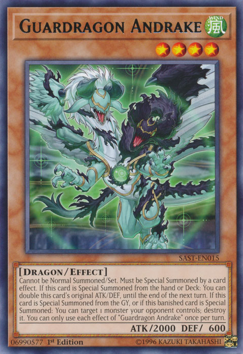 Guardragon Andrake [SAST-EN015] Rare | Card Merchant Takapuna