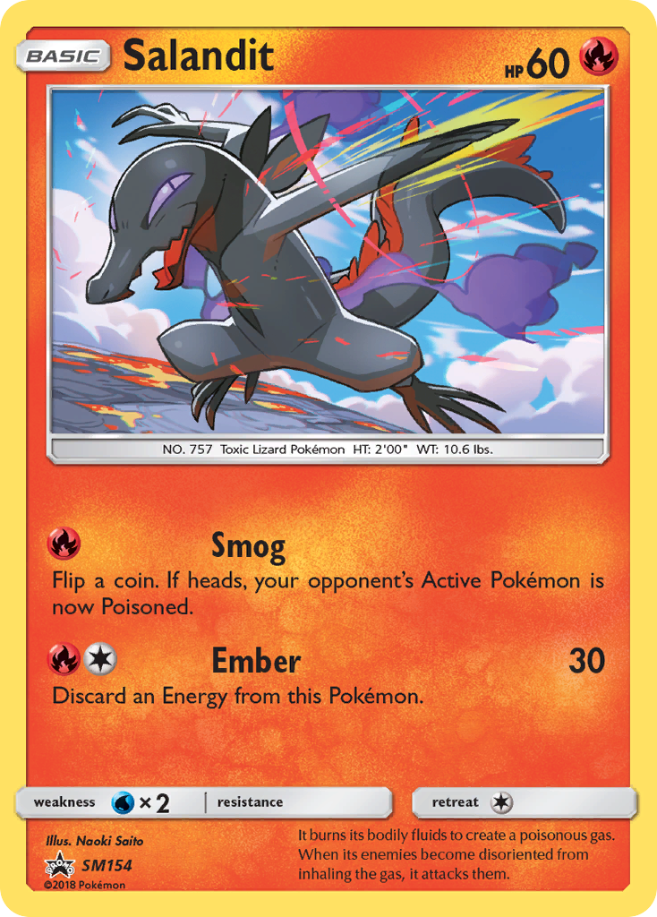 Salandit (SM154) [Sun & Moon: Black Star Promos] | Card Merchant Takapuna