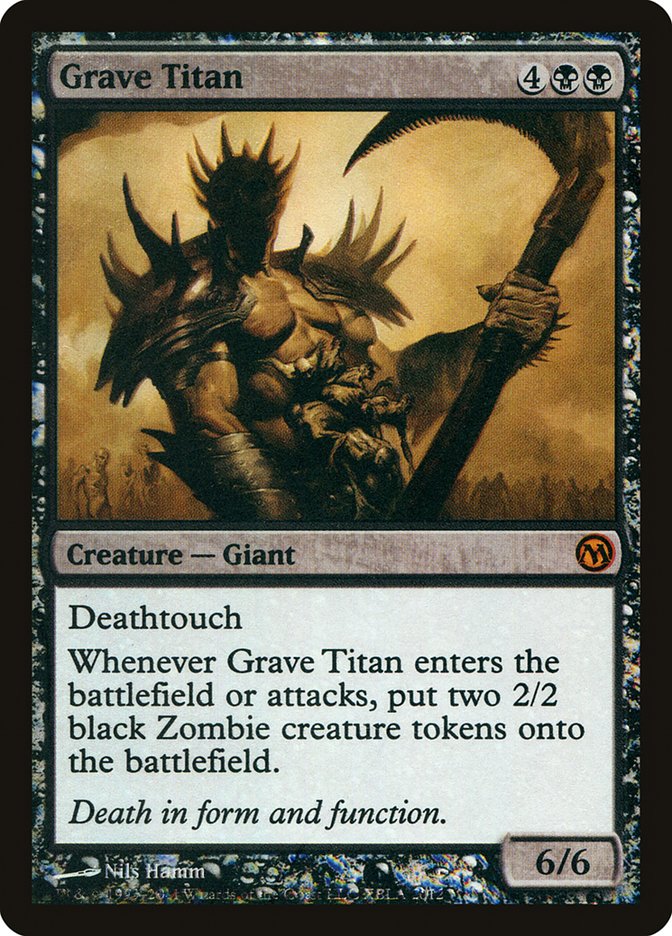 Grave Titan (Duels of the Planeswalkers Promos) [Duels of the Planeswalkers Promos 2011] | Card Merchant Takapuna