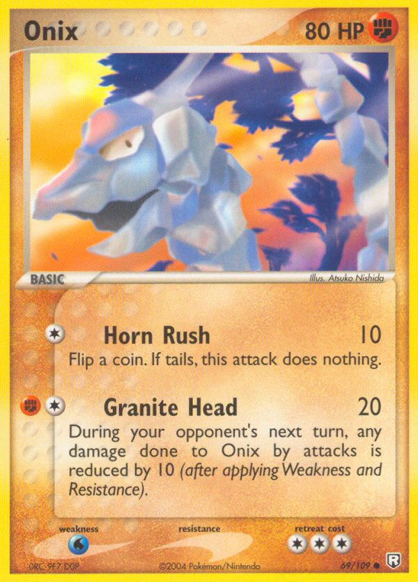 Onix (69/109) [EX: Team Rocket Returns] | Card Merchant Takapuna