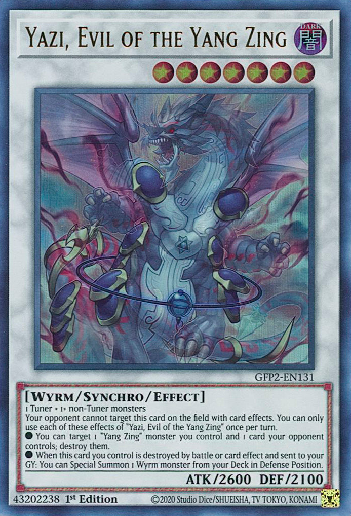 Yazi, Evil of the Yang Zing [GFP2-EN131] Ultra Rare | Card Merchant Takapuna