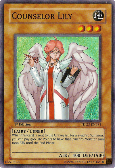 Counselor Lily [TDGS-EN081] Super Rare | Card Merchant Takapuna