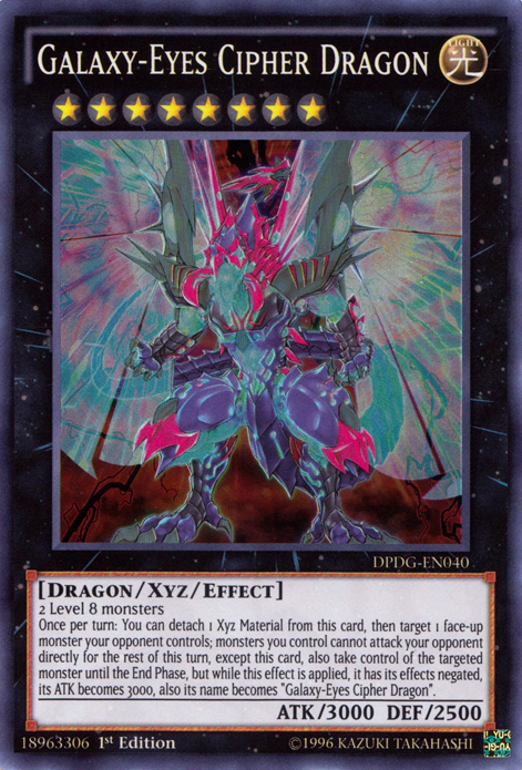 Galaxy-Eyes Cipher Dragon [DPDG-EN040] Super Rare | Card Merchant Takapuna