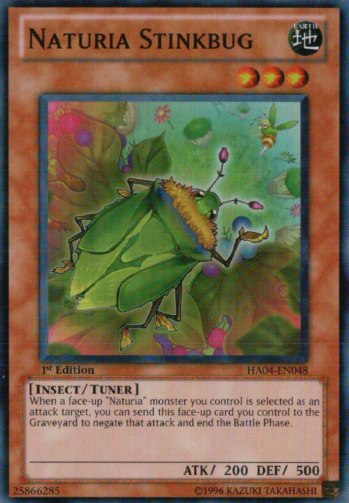 Naturia Stinkbug [HA04-EN048] Super Rare | Card Merchant Takapuna