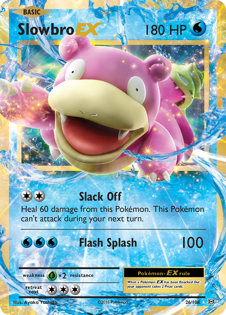 Slowbro EX (26/108) [XY: Evolutions] | Card Merchant Takapuna