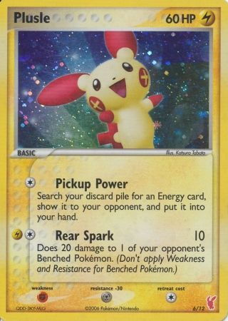 Plusle (6/12) [EX: Trainer Kit 2 - Plusle] | Card Merchant Takapuna