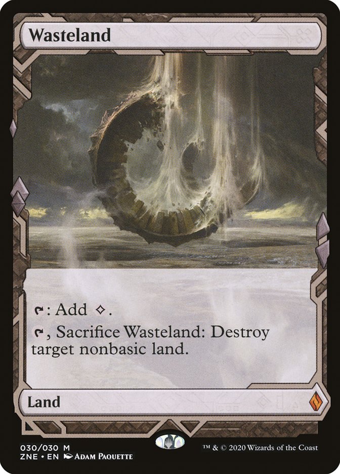 Wasteland (Expeditions) [Zendikar Rising Expeditions] | Card Merchant Takapuna