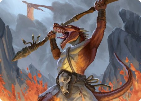 Kobold Art Card [Dungeons & Dragons: Adventures in the Forgotten Realms Art Series] | Card Merchant Takapuna