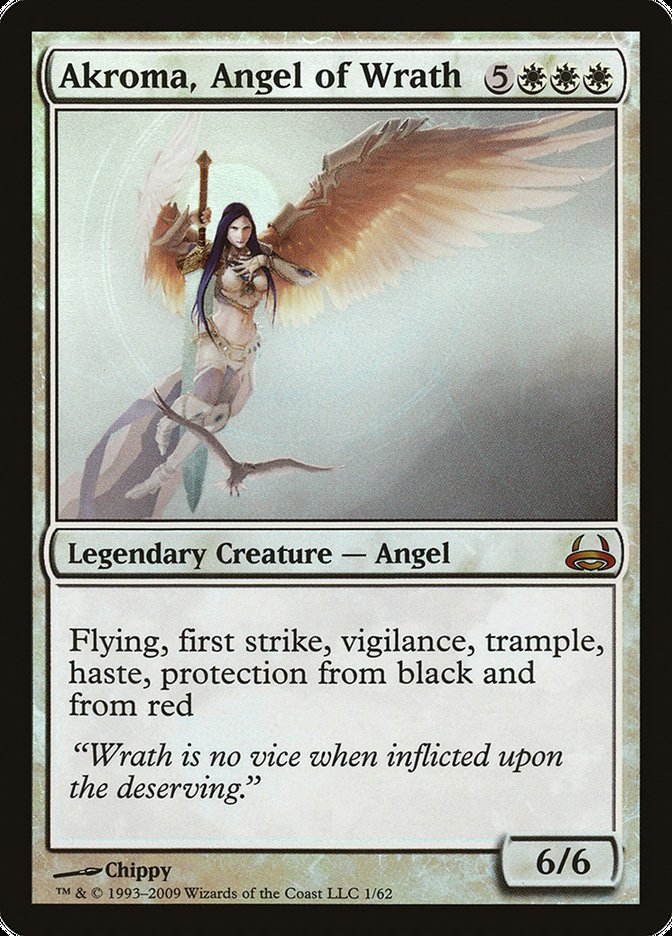 Akroma, Angel of Wrath [Duel Decks: Divine vs. Demonic] | Card Merchant Takapuna