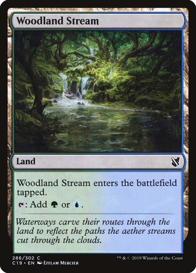 Woodland Stream [Commander 2019] | Card Merchant Takapuna