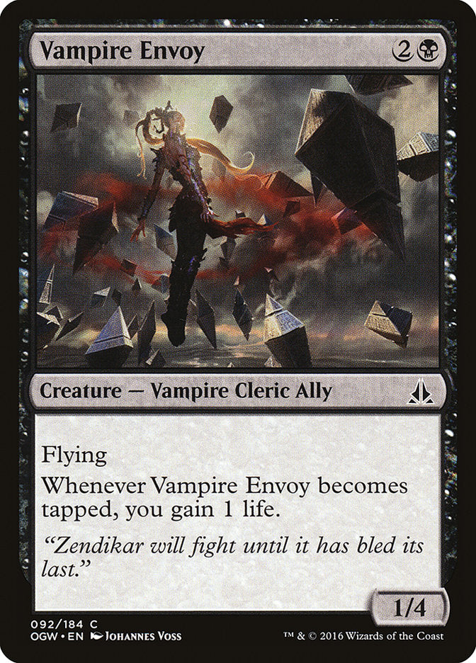 Vampire Envoy [Oath of the Gatewatch] | Card Merchant Takapuna