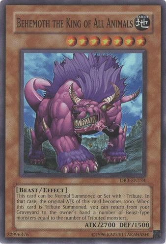 Behemoth the King of All Animals [DR3-EN134] Super Rare | Card Merchant Takapuna