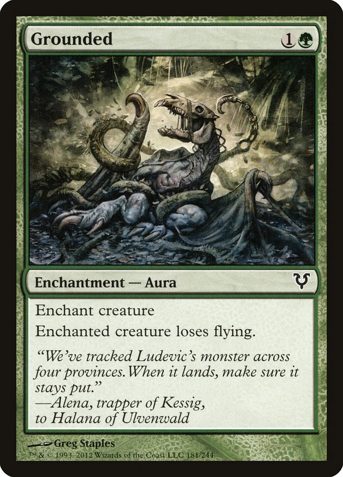 Grounded [Avacyn Restored] | Card Merchant Takapuna