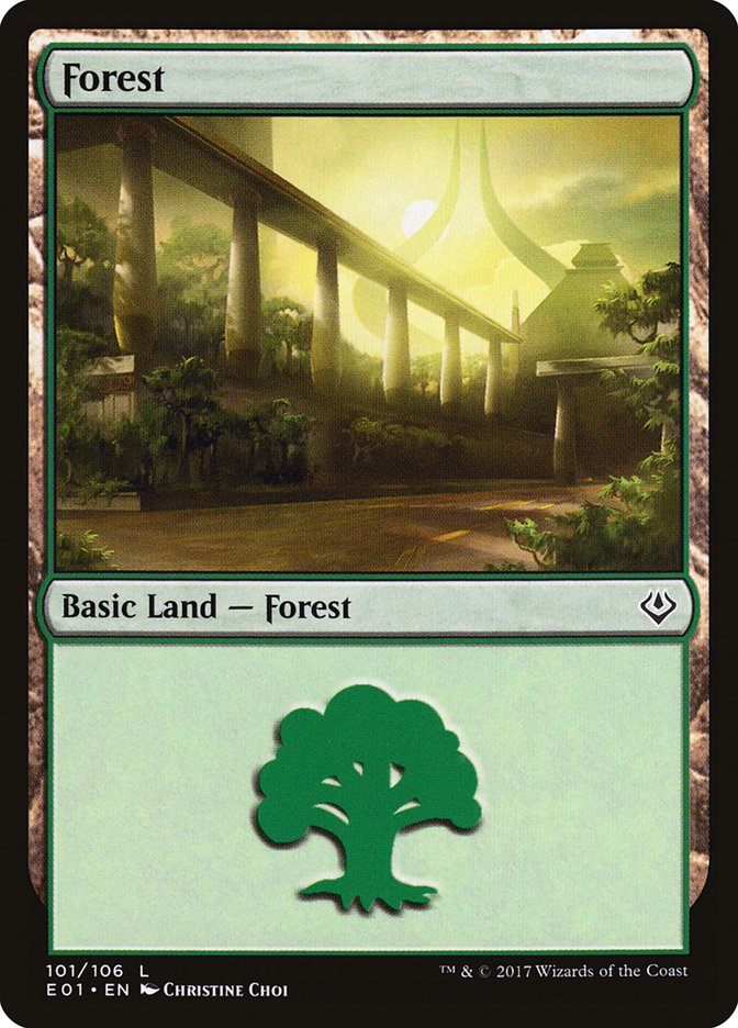 Forest (101) [Archenemy: Nicol Bolas] | Card Merchant Takapuna