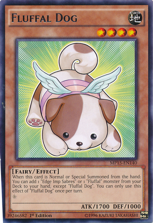 Fluffal Dog [MP15-EN140] Rare | Card Merchant Takapuna