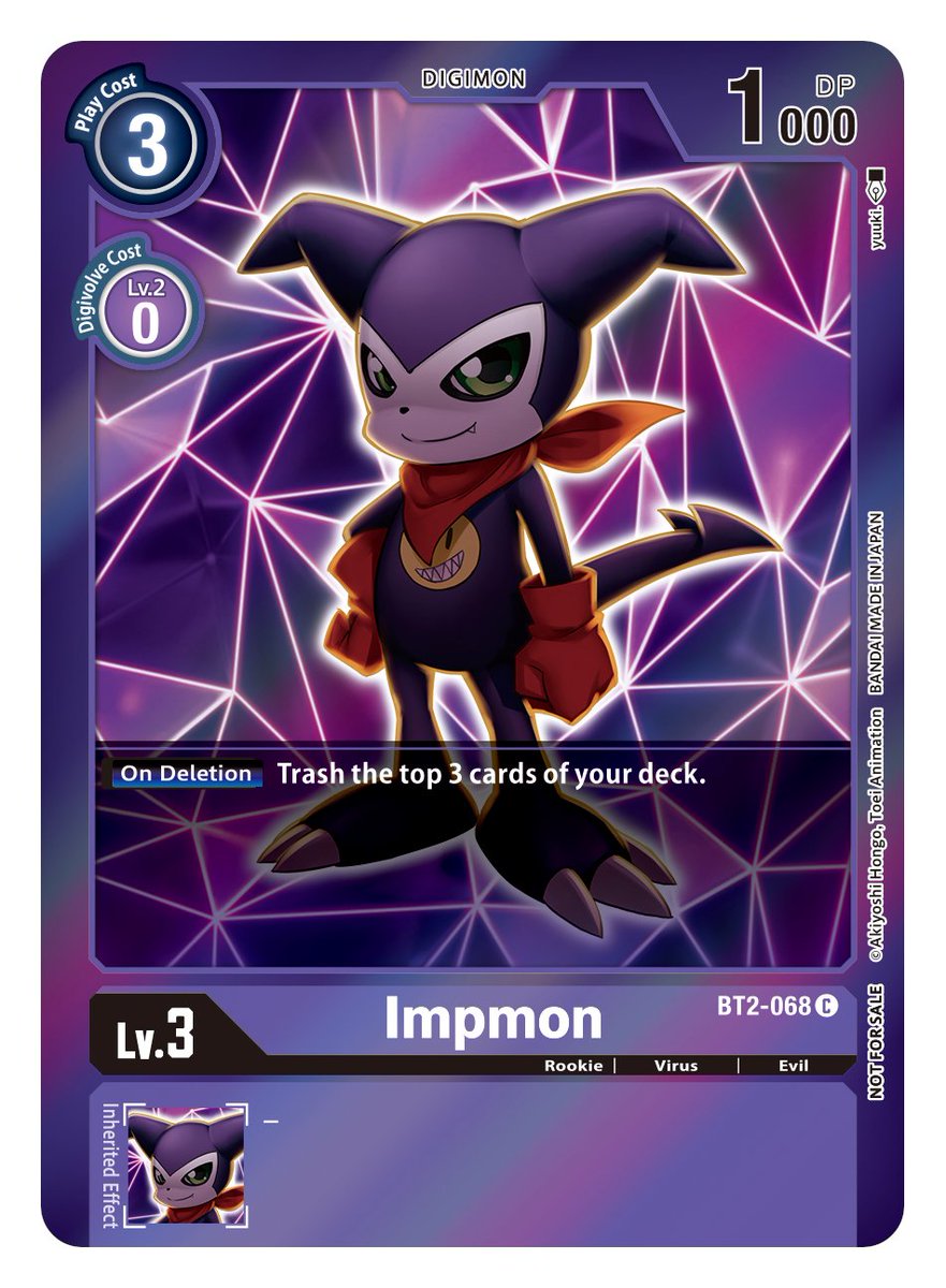 Impmon [BT2-068] (Event Pack 2) [Release Special Booster Ver.1.0] | Card Merchant Takapuna