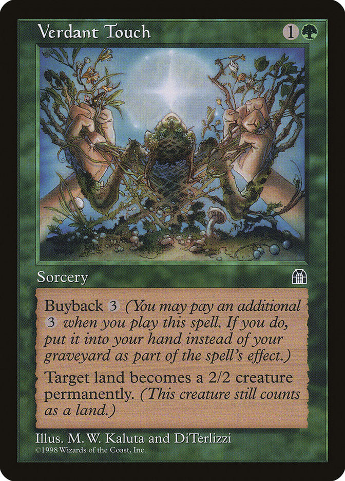 Verdant Touch [Stronghold] | Card Merchant Takapuna