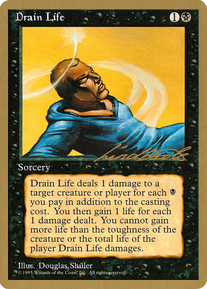 Drain Life (Leon Lindback) [Pro Tour Collector Set] | Card Merchant Takapuna