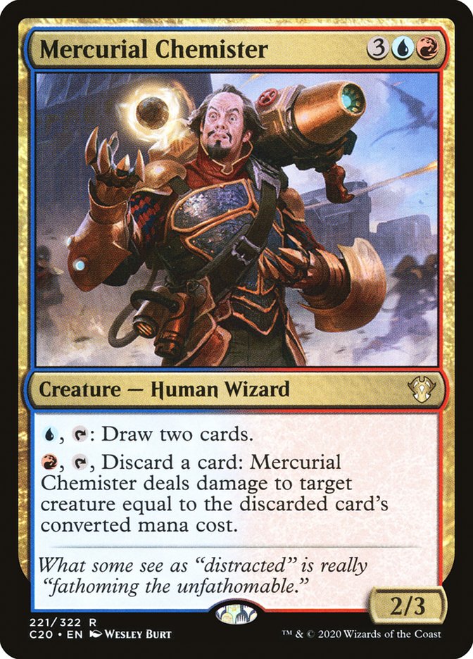 Mercurial Chemister [Commander 2020] | Card Merchant Takapuna