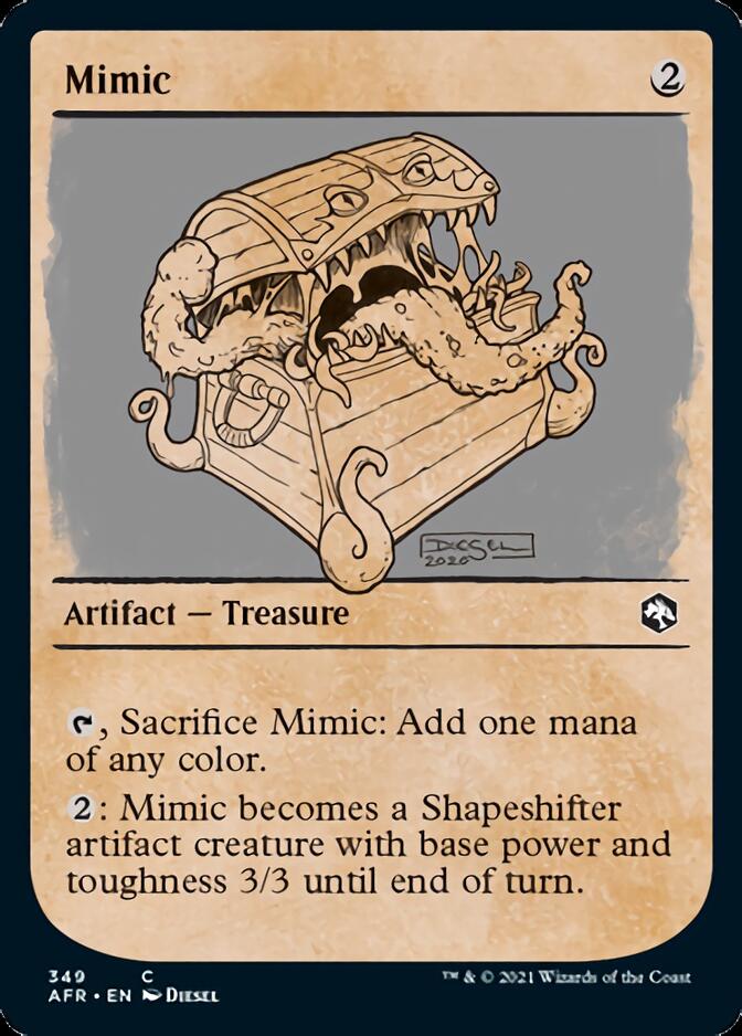 Mimic (Showcase) [Dungeons & Dragons: Adventures in the Forgotten Realms] | Card Merchant Takapuna