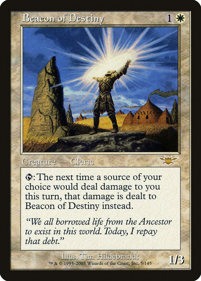 Beacon of Destiny [Legions] | Card Merchant Takapuna