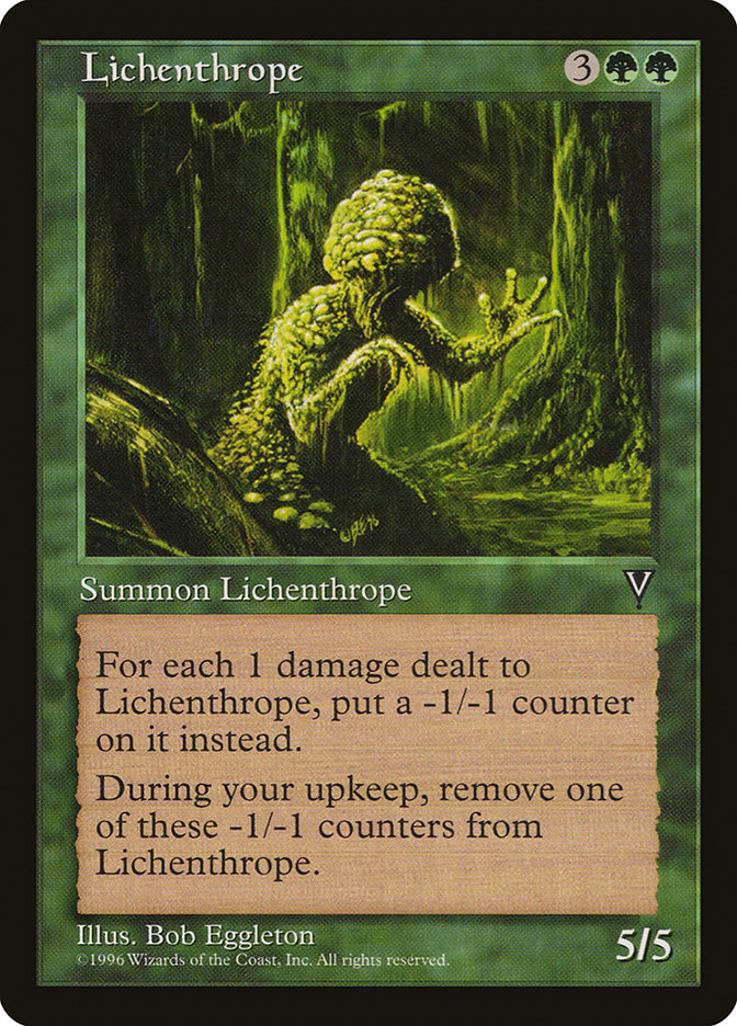 Lichenthrope [Visions] | Card Merchant Takapuna