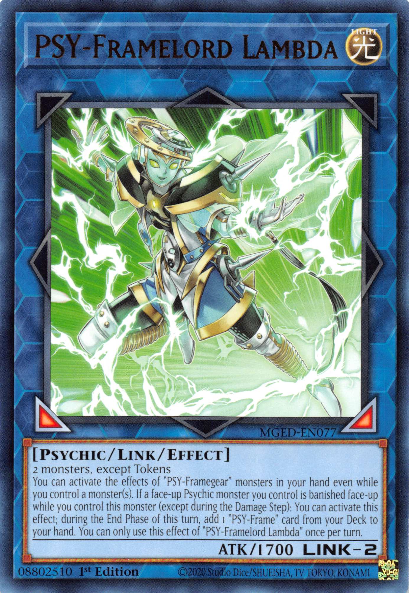 PSY-Framelord Lambda [MGED-EN077] Rare | Card Merchant Takapuna