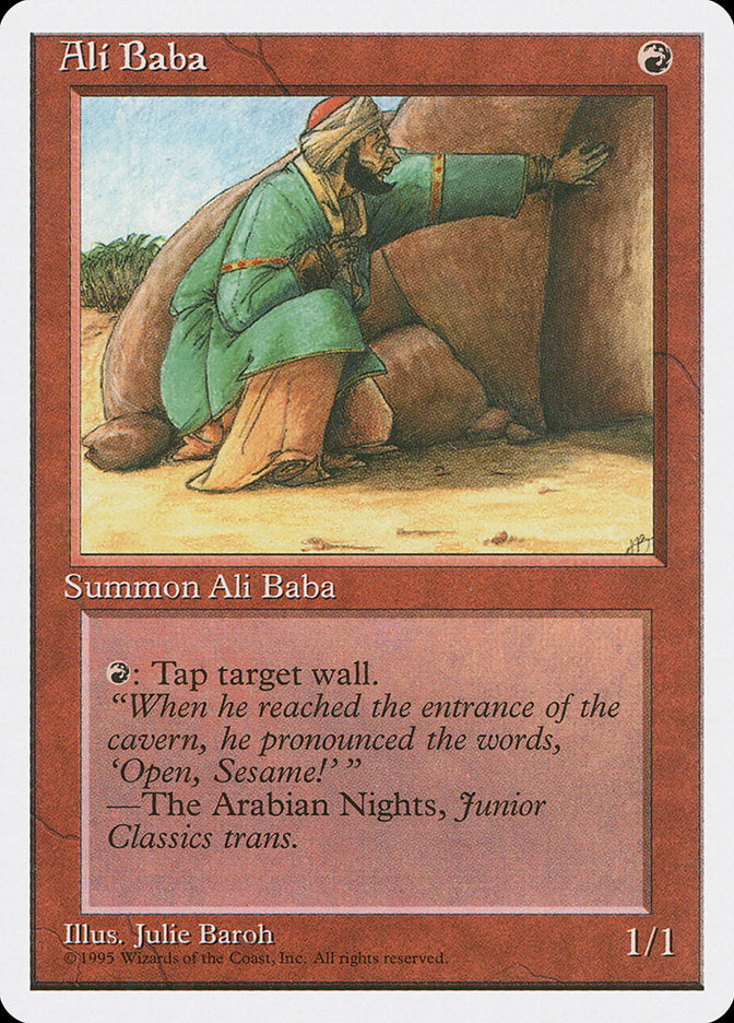 Ali Baba [Fourth Edition] | Card Merchant Takapuna