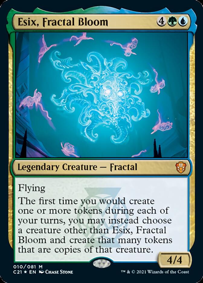 Esix, Fractal Bloom [Commander 2021] | Card Merchant Takapuna