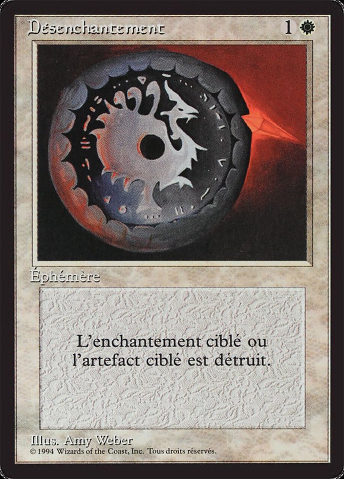 Disenchant [Foreign Black Border] | Card Merchant Takapuna