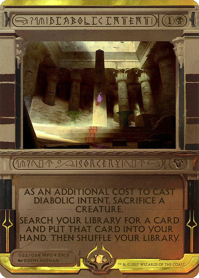 Diabolic Intent (Invocation) [Amonkhet Invocations] | Card Merchant Takapuna