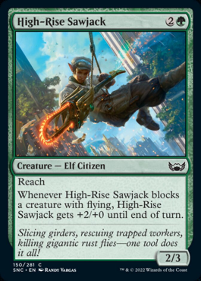 High-Rise Sawjack [Streets of New Capenna] | Card Merchant Takapuna