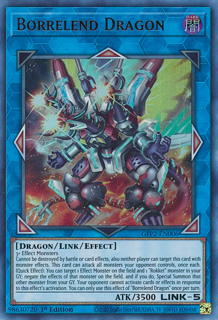 Borrelend Dragon [GFP2-EN006] Ultra Rare | Card Merchant Takapuna