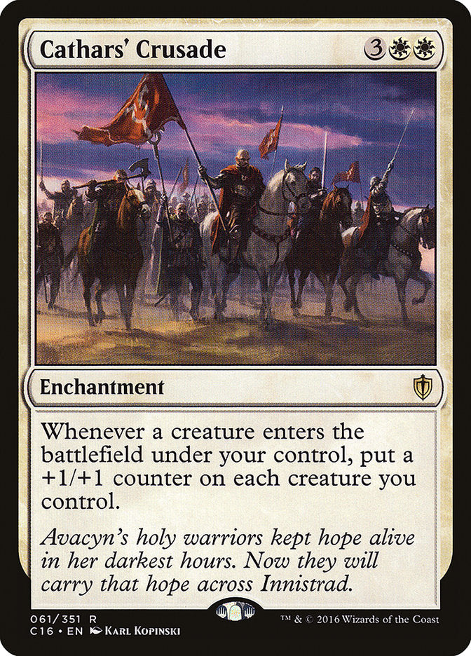 Cathars' Crusade [Commander 2016] | Card Merchant Takapuna