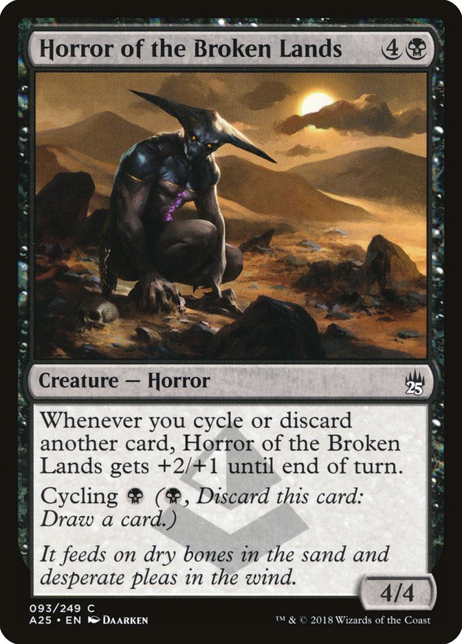 Horror of the Broken Lands [Masters 25] | Card Merchant Takapuna