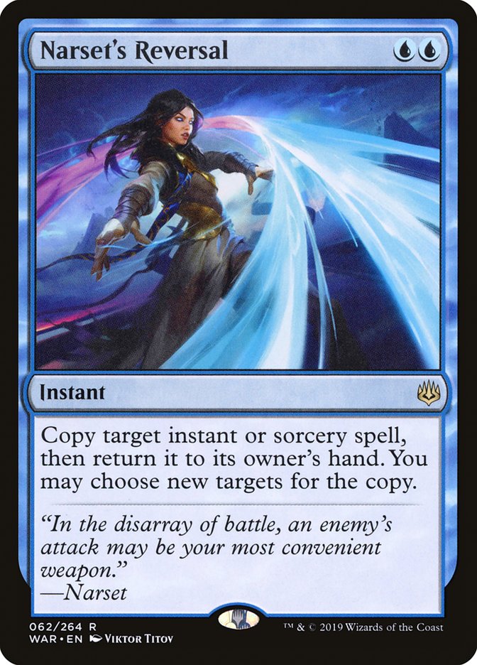 Narset's Reversal [War of the Spark] | Card Merchant Takapuna