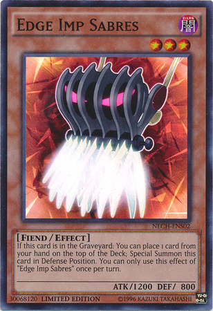 Edge Imp Sabres (SE) [NECH-ENS02] Super Rare | Card Merchant Takapuna