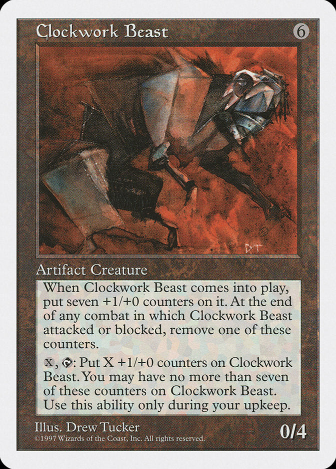 Clockwork Beast [Fifth Edition] | Card Merchant Takapuna