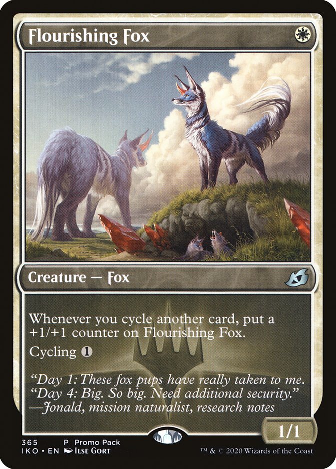 Flourishing Fox (Promo Pack) [Ikoria: Lair of Behemoths Promos] | Card Merchant Takapuna