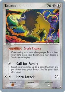 Tauros (12/100) (Empotech - Dylan Lefavour) [World Championships 2008] | Card Merchant Takapuna