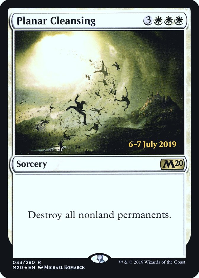 Planar Cleansing [Core Set 2020 Prerelease Promos] | Card Merchant Takapuna