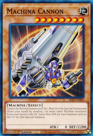 Machina Cannon [SR10-EN009] Common | Card Merchant Takapuna