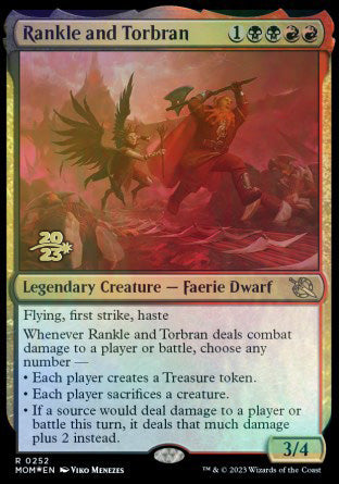 Rankle and Torbran [March of the Machine Prerelease Promos] | Card Merchant Takapuna